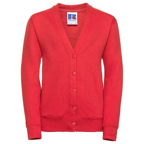 Russell Europe Kids Cardigan Bright Red